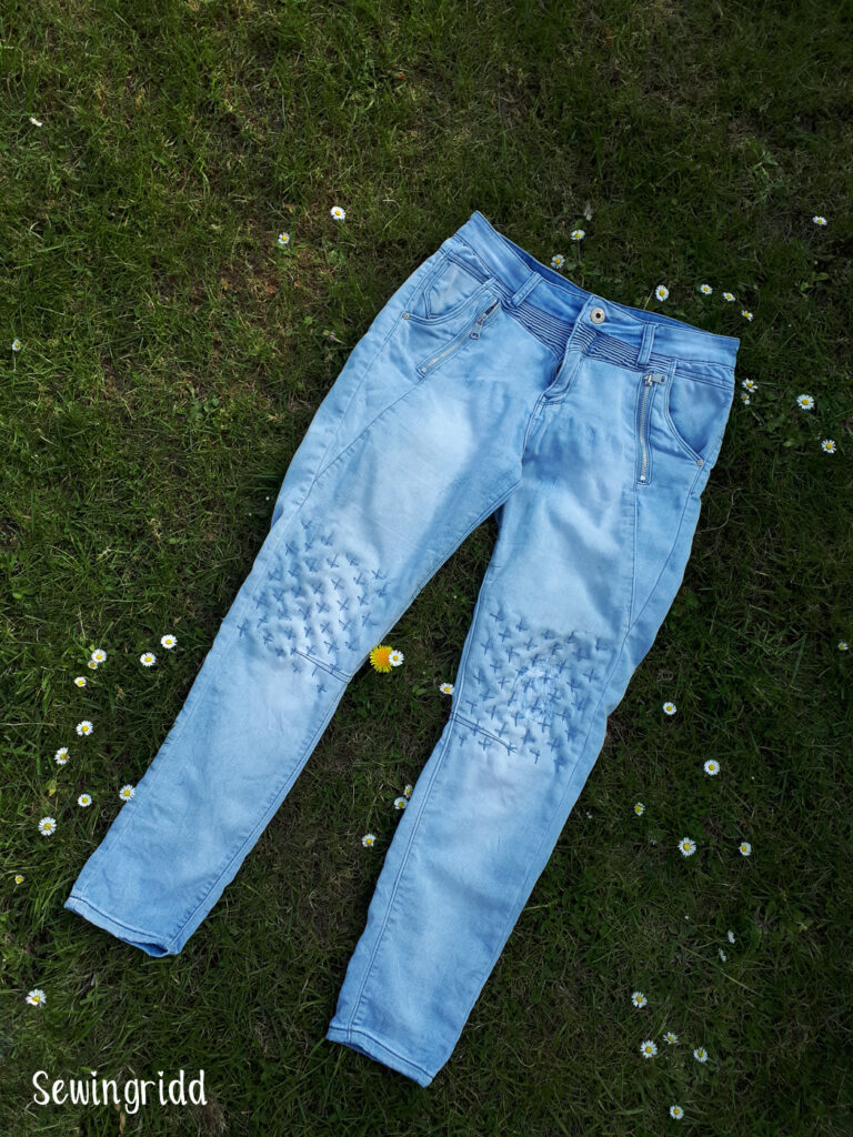 Visible Mending - Jeans - Simple Living Toowoomba